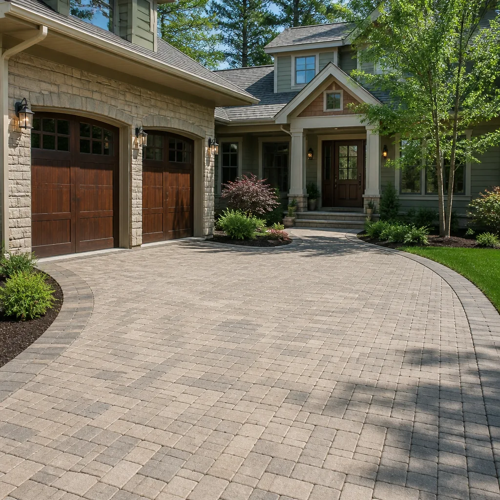 Driveway & pavers
